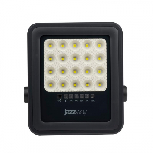 Прожектор светодиодный PFL SOLAR 02 50 6500К GR IP65 ДО с солнечн. панелью и пультом Pro+ JazzWay 5058460 фото 3
