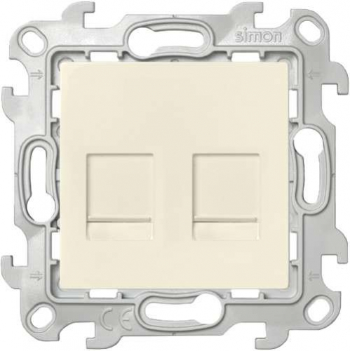Розетка компьютерная 2-м СП Simon 24 RJ45 кат.5E UTP IP20 механизм сл. кость Simon 2450593-031 Розетка компьютерная 2-м СП Simon 24 RJ45 кат.5E UTP IP20 механизм сл. кость Simon 2450593-031