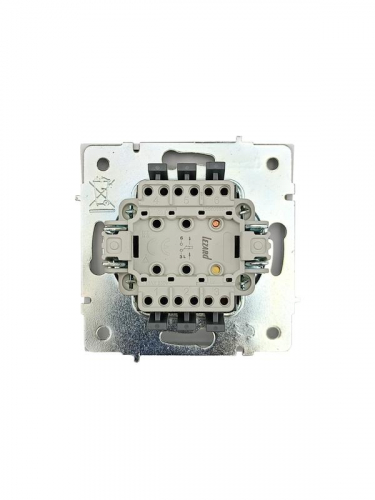 Кнопка звонка СП ZIMA IP20 безвинт. зажим бел. LEZARD 704-0288-103QC фото 5
