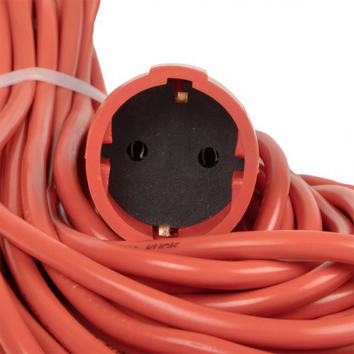 Удлинитель-шнур 1х40м с заземл. 16А IP20 Зевс 2.0 3.5кВт ПВС 3х1 PROxima EKF USB02-16-310-1-40 фото 2