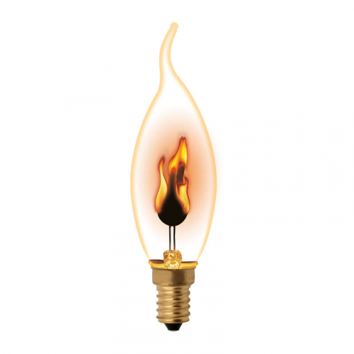 Лампа декоративная IL-N-CW35-3/RED-FLAME/E14/CL с типом свечения "эффект пламени" форма "свеча на ветру" прозр. упак. картон Uniel UL-00002982 Лампа декоративная IL-N-CW35-3/RED-FLAME/E14/CL с типом свечения "эффект пламени" форма "свеча на ветру" прозр. упак. картон Uniel UL-00002982