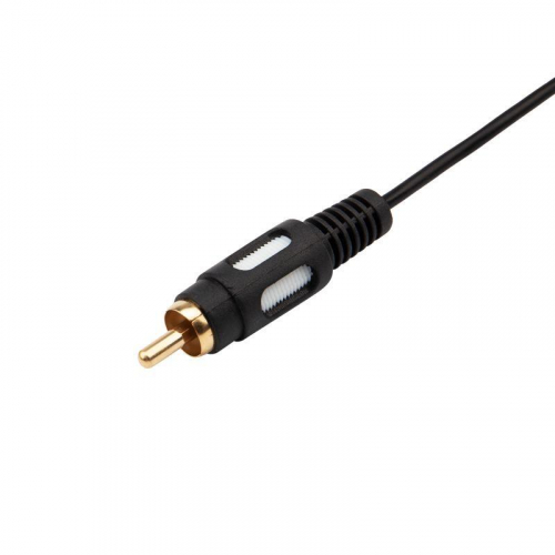 Шнур 3.5мм 4C Plug - 3RCA Plug 1.5м (GOLD) Rexant 17-4412 фото 4