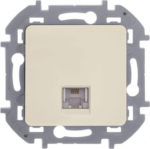 Розетка телефонная Inspiria RJ11 механизм сл. кость IEK 673821 фото 5