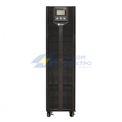 Источник бесперебойного питания двойного преобразования E-Power SW900G4 6000ВА 1ф 230В напольный c АКБ 16 х 12В_7Ач EKF SW960G4-T-B фото 3