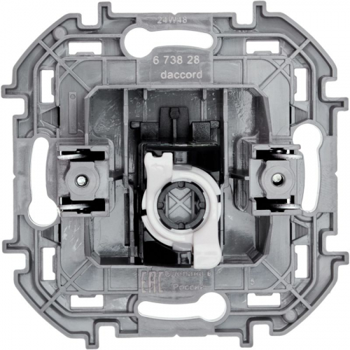 Розетка компьютерная СП Inspiria RJ45 кат.5E UTP IP20 антрацит IEK 673828 фото 4