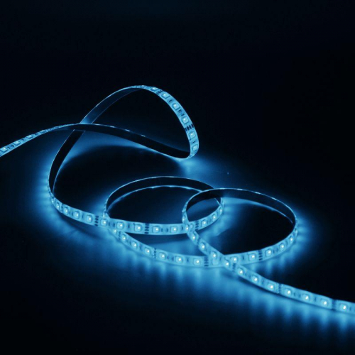 Лента светодиодная Black 5050/60-SMD 14.4Вт/м 6500К холод. бел. IP20 660лм/м 12В (блист.5м) GAUSS 312000314 фото 5