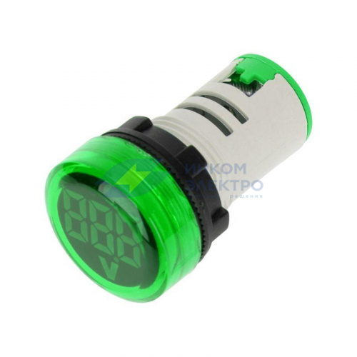 Индикатор значения напряжения зел. VD22 70-500В Rexant 36-5001 фото 2