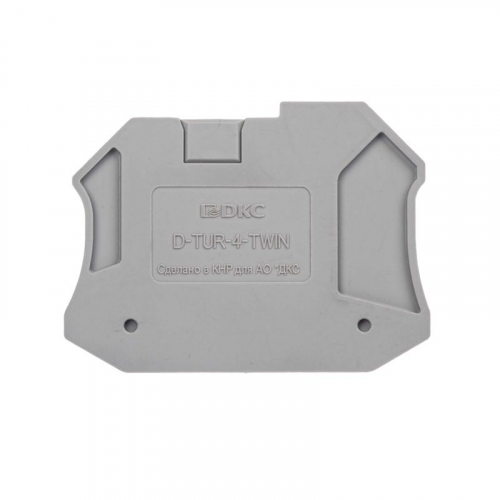 Изолятор торцевой для клемм TUR-2.5-TWIN DKC D-TUR-2.5-TWIN