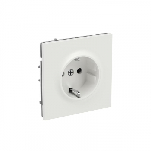 Розетка силовая KANT 2P+E без шторки бел. песок DKC 7010033 фото 2 Розетка силовая KANT 2P+E без шторки бел. песок DKC 7010033 фото 2