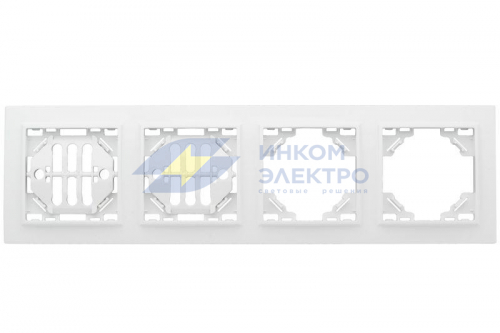 Рамка 4-м Минск горизонтальная бел. Basic EKF ERM-G-304-10