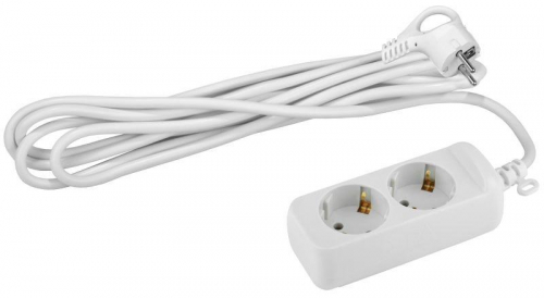 Удлинитель 2х3м с заземл. 10А IP20 UX-2e-3m ПВС 3х0.75 Эра Б0038573 Удлинитель 2х3м с заземл. 10А IP20 UX-2e-3m ПВС 3х0.75 Эра Б0038573
