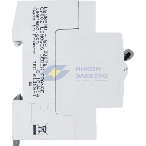 Выключатель дифференциального тока (УЗО) 2п 25А 100мА тип AC RX3 Leg 402028 фото 4