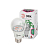 Лампа светодиодная FITO-14W-RB-E27-K 14Вт A60 грушевидная прозрачная 1310К E27 130-270В для растений красн./син. спектр Эра Б0039071