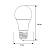 Лампа светодиодная LED-A65-25W-E27-6K ЛОН 25Вт E27 6500К 180-240В Ergolux 14228