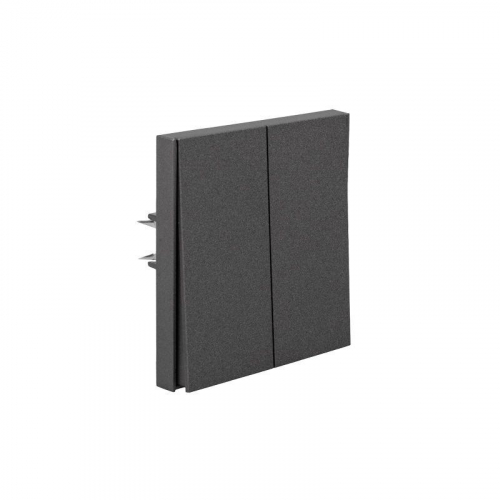 Выключатель для жалюзи 2-кл. СП STRONG MIELE 10А возвратный графит Kranz KR-78-0711-6 фото 5 Выключатель для жалюзи 2-кл. СП STRONG MIELE 10А возвратный графит Kranz KR-78-0711-6 фото 5