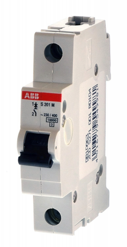 Выключатель автоматический модульный 1п C 50А 10кА S201M C50 ABB 2CDS271001R0504