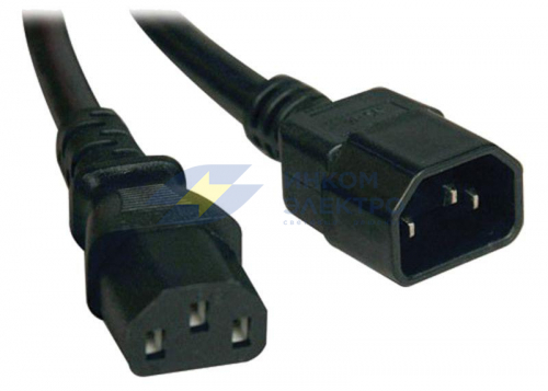 Кабель электропитания PDU 3х1.5 5м с разъемами С13-C14 ITK PC-C13C14-5M Кабель электропитания PDU 3х1.5 5м с разъемами С13-C14 ITK PC-C13C14-5M