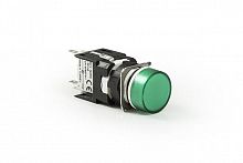 Арматура сигнальная 16мм круглая 12-24 AC/DC зел. EMAS D090YXY