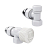 Набор термостатический осевой Design 1/2дюйм М30х1.5 бел. Royal Thermo НС-1640373