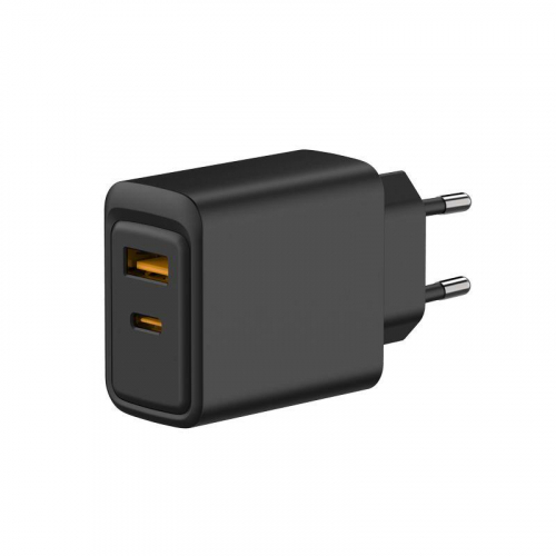 Устройство зарядное сетевое с портами USB-A и USB-C 30Вт черн. Rexant 18-2219 Устройство зарядное сетевое с портами USB-A и USB-C 30Вт черн. Rexant 18-2219