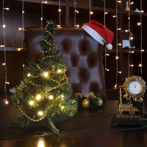 Елочка 30см 20LED тепл. бел. 1.6Вт 5В IP20 USB зел. Neon-Night 533-325 фото 2