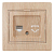 Розетка компьютерная 1-м СП Plano 1-303-11 RJ45 IP20 сосна Intro Б0030089