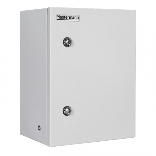 Шкаф монтажный 300x400x150мм IP66 12У Mastermann 00-01020310 фото 2