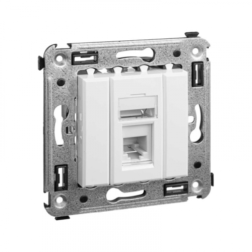Розетка телефонная 1-м СП Avanti "Белое облако" RJ12 DKC 4400313 фото 2 Розетка телефонная 1-м СП Avanti "Белое облако" RJ12 DKC 4400313 фото 2