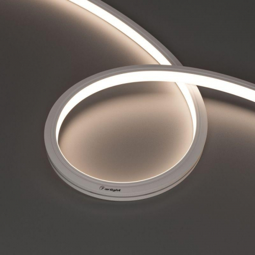 Лента светодиодная MOONLIGHT-TOP-A140-13х12mm 24V Day 4000К 9.6Вт/м IP67 wire x2 боков. вывод кабеля герметичная (уп.5м) Arlight 041475