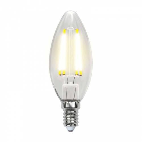 Лампа светодиодная LED-C35-5W/WW/E14/CL/MB GLM10TR форма "свеча" прозр. Multibright свет теплый бел. 3000К 100-50-10 упак. картон Uniel UL-00002367 Лампа светодиодная LED-C35-5W/WW/E14/CL/MB GLM10TR форма "свеча" прозр. Multibright свет теплый бел. 3000К 100-50-10 упак. картон Uniel UL-00002367