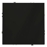 Переключатель проходной 1-кл. СП S70 10А механизм черн. матов. Voltum VLS010308