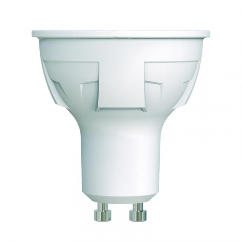 Лампа светодиодная LED-JCDR 6W/WW/GU10/FR/DIM PLP01WH Яркая JCDR 6Вт матовая 3000К тепл. бел. GU10 диммир. (упак. картон) Uniel UL-00003990 Лампа светодиодная LED-JCDR 6W/WW/GU10/FR/DIM PLP01WH Яркая JCDR 6Вт матовая 3000К тепл. бел. GU10 диммир. (упак. картон) Uniel UL-00003990