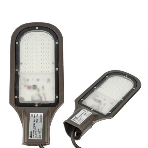 Светильник светодиодный ULV-R22H-35W/6500K GREY 6500К IP65 угол 110град. уличный консольный Uniel UL-00009518 Светильник светодиодный ULV-R22H-35W/6500K GREY 6500К IP65 угол 110град. уличный консольный Uniel UL-00009518