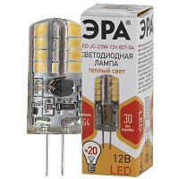 Лампа светодиодная LED-JC-2.5W-12V-827-G4 200лм ЭРА Б0033191