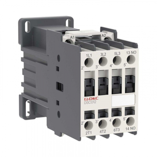 Контактор магнитный YON DSC012 12A 5.5кВт AC3 3P кат.48В DC 1НО YON DSC012-3C10D048 Контактор магнитный YON DSC012 12A 5.5кВт AC3 3P кат.48В DC 1НО YON DSC012-3C10D048