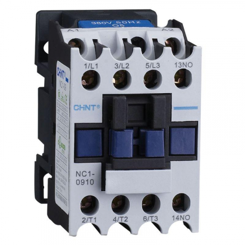 Контактор NC1-0910 9А кат. 400В AC 1НО AC-3 (R) CHINT 221048 Контактор NC1-0910 9А кат. 400В AC 1НО AC-3 (R) CHINT 221048