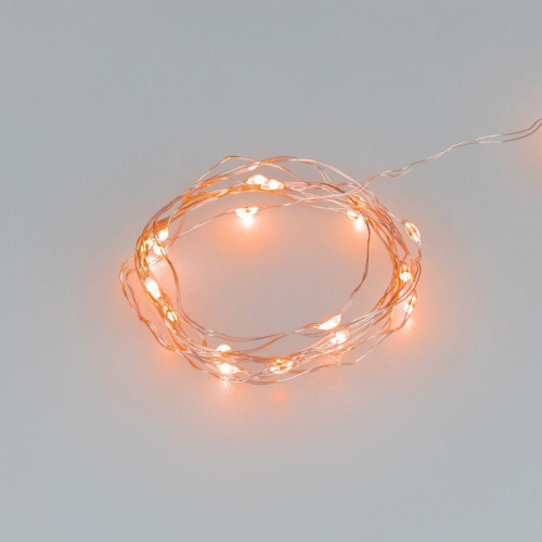 Гирлянда светодиодная ARD-DEW-HOME-2000-CLEAR-20LED-STD Orange 1.5V Battery Pack Cork IP20 Ardecoled 048693