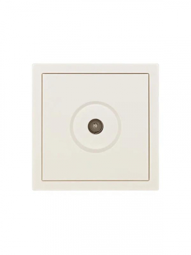 Розетка ТВ оконечная СП ZIMA IP20 слон. кость LEZARD 704-9088-130 фото 3 Розетка ТВ оконечная СП ZIMA IP20 слон. кость LEZARD 704-9088-130 фото 3