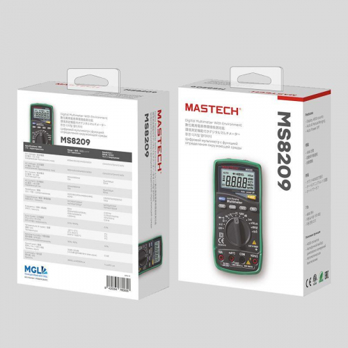 Мультиметр профессиональный MS8209 Mastech 13-2087 фото 3 Мультиметр профессиональный MS8209 Mastech 13-2087 фото 3