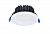 Светильник светодиодный FD 20 R 22 OP 940 D120 WH IP54 140х63мм 20Вт 4000К Ra 90 IP54 встраив. бел. даунлайт Русский Свет 11042023284