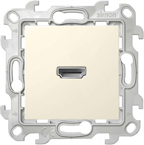 Розетка HDMI 1.4 1-м СП Simon 24 IP20 коннектор механизм сл. кость Simon 2411094-031 Розетка HDMI 1.4 1-м СП Simon 24 IP20 коннектор механизм сл. кость Simon 2411094-031