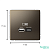 Розетка USB ArtGallery тип A+C 45Вт QC PD высокоскор. ЗУ механизм мокко SE GAL000629