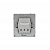 Розетка силовая KANT 2P+E защ. шторки бел. песок DKC 7010003