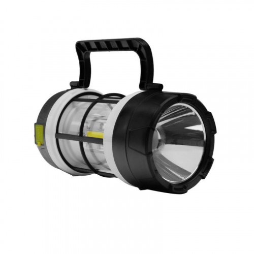 Фонарь аккумуляторный LED38102 LED+3COB 5 реж. Micro-USB PowerBank пластик коробка черн./бел. Ultraflash 15952 фото 2 Фонарь аккумуляторный LED38102 LED+3COB 5 реж. Micro-USB PowerBank пластик коробка черн./бел. Ultraflash 15952 фото 2