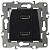 Устройство зарядное USB 12-4110-06 5В-2100мА черн. ЭРА Б0027496