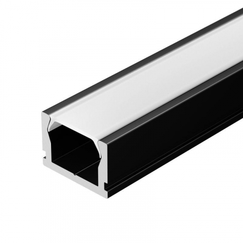 Профиль PIK-1007-2000 ANOD BLACK L2000 алюм. Arlight 045492 Профиль PIK-1007-2000 ANOD BLACK L2000 алюм. Arlight 045492