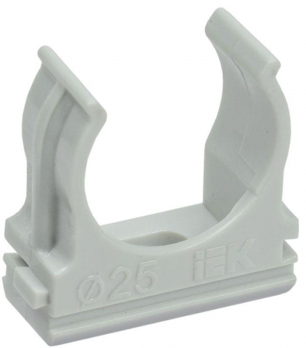 Держатель для труб (клипса) CF25 с защелкой ELASTA IEK CTA10D-CF25-K41-100 Держатель для труб (клипса) CF25 с защелкой ELASTA IEK CTA10D-CF25-K41-100