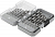 Набор сверл по металлу HSS угол заточки 118град. пласт. кейс 19шт (1-10мм через 0.5мм) MOS 35603М