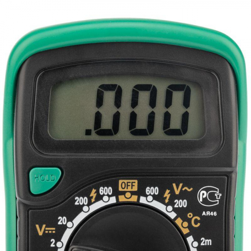 Мультиметр портативный MAS838 в кожухе с прозвонкой и измерением температуры Mastech 13-2008 фото 2