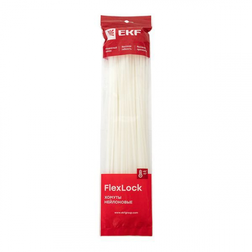 Хомут P6.6 4.8х380 FlexLock стандартный бел. (уп.100шт) PROxima EKF plc-fl-ctsw-4.8x380 фото 4 Хомут P6.6 4.8х380 FlexLock стандартный бел. (уп.100шт) PROxima EKF plc-fl-ctsw-4.8x380 фото 4